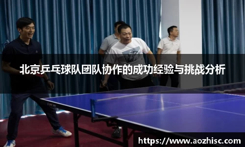 北京乒乓球队团队协作的成功经验与挑战分析